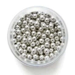 PME Suikerparels Zilver 4mm 25 gram