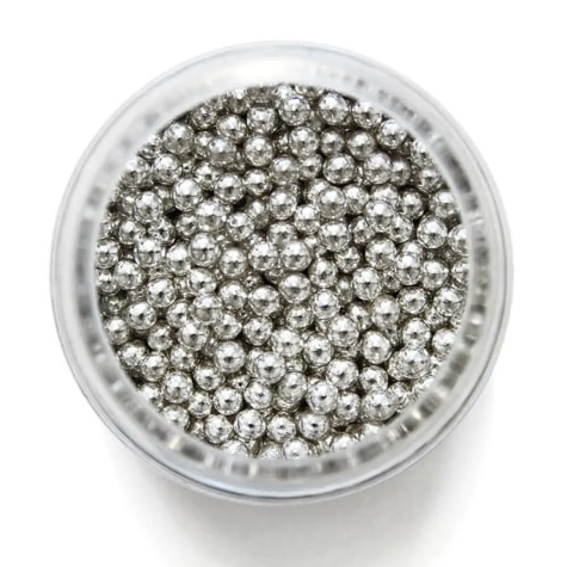 PME Suikerparels Zilver 3mm 25 gram