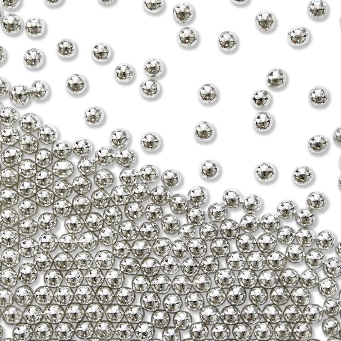 PME Suikerparels Zilver 6mm 25 gram