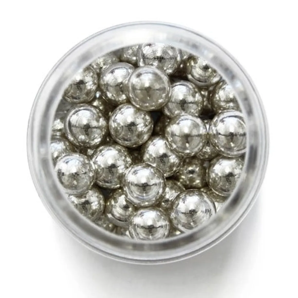 PME Suikerparels Zilver 8mm 25 gram