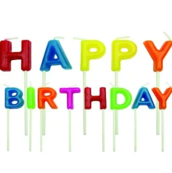 PME Taartkaarsjes Happy birthday set/13