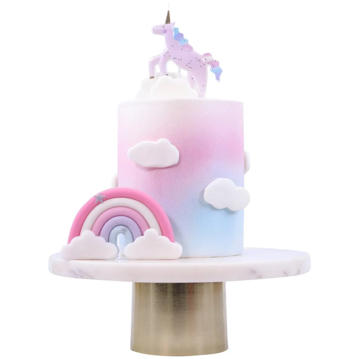 PME Taartkaarsje Unicorn 3D