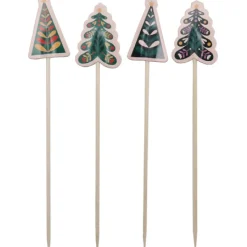 PME Taartprikkers Kerstbomen 24st.