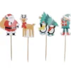 PME Taartprikkers Kerstman 24st.