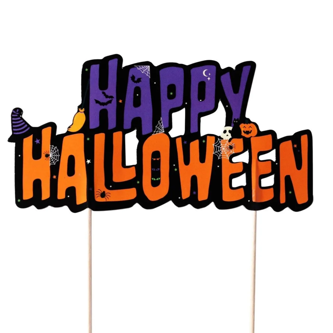 PME Taarttopper Happy Halloween 11,5x7cm