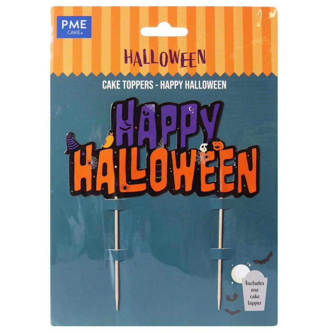 PME Taarttopper Happy Halloween 11,5x7cm