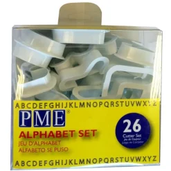 PME Uitstekerset Alfabet set/26