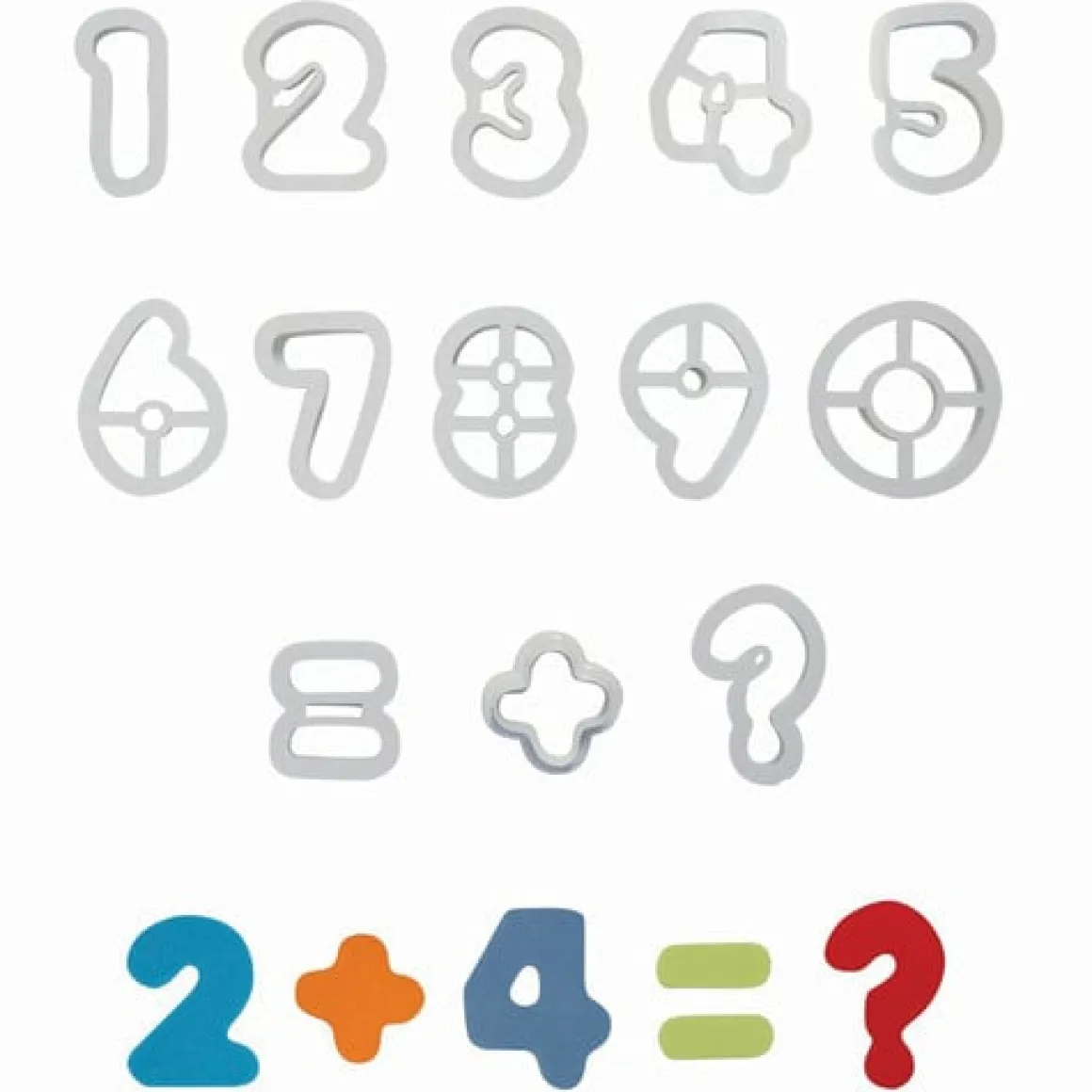 PME Uitstekerset Cijfers set/13