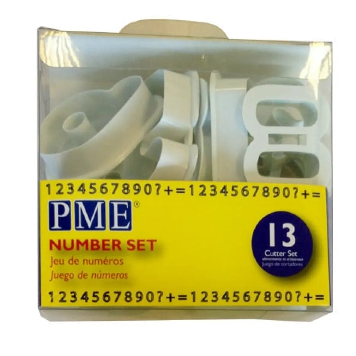 PME Uitstekerset Cijfers set/13