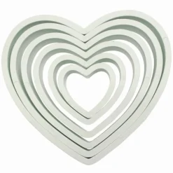 PME Uitstekerset Hart set/6