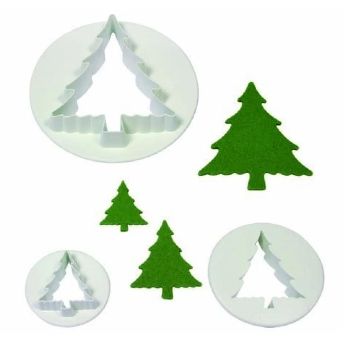 PME Uitstekerset Kerstboom set/3