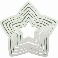PME Uitstekerset Ster set/6