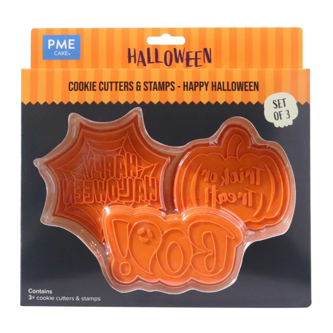 PME Uitsteker & Stempel Happy Halloween Set/3