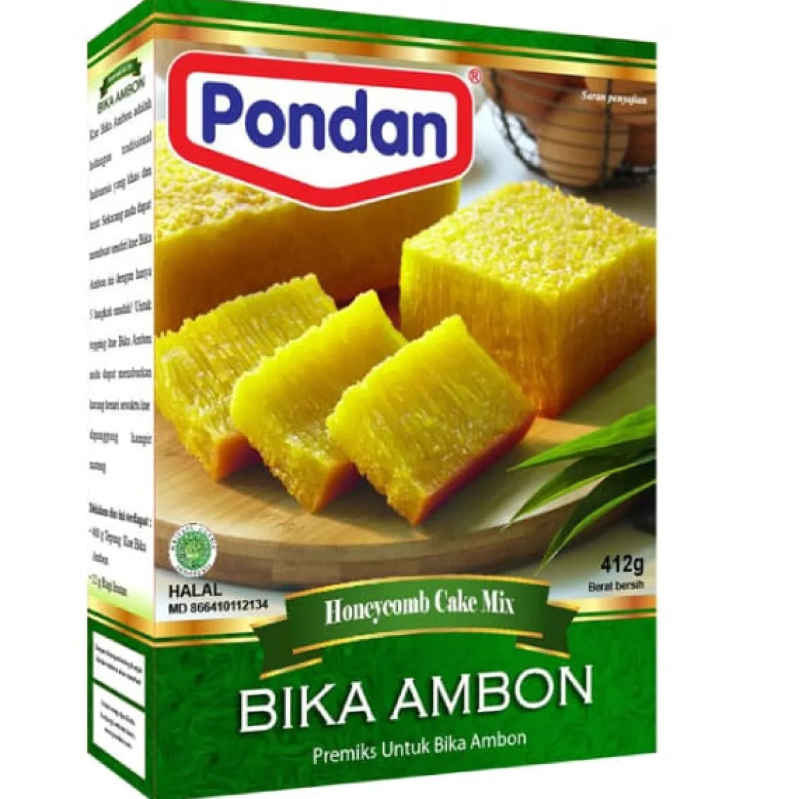 Pondan Cakemix Bika Ambon 412g