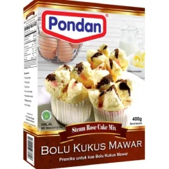 Pondan Cakemix Bolu Kukus Mawar (Gestoomde Cake) 400g