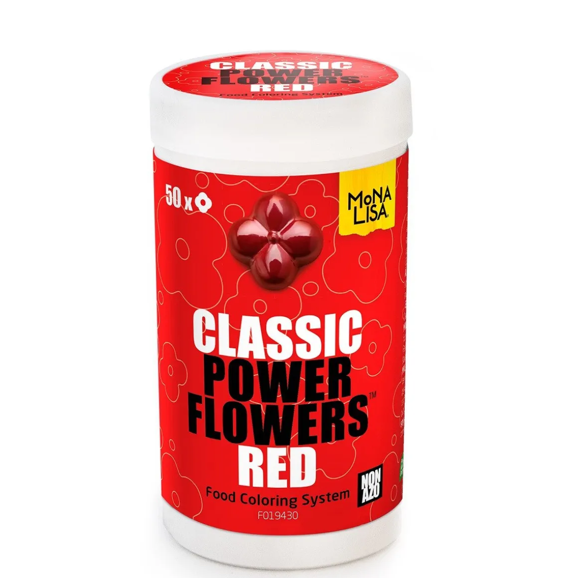 Power Flowers Classic Rood (NON-AZO) 50gr