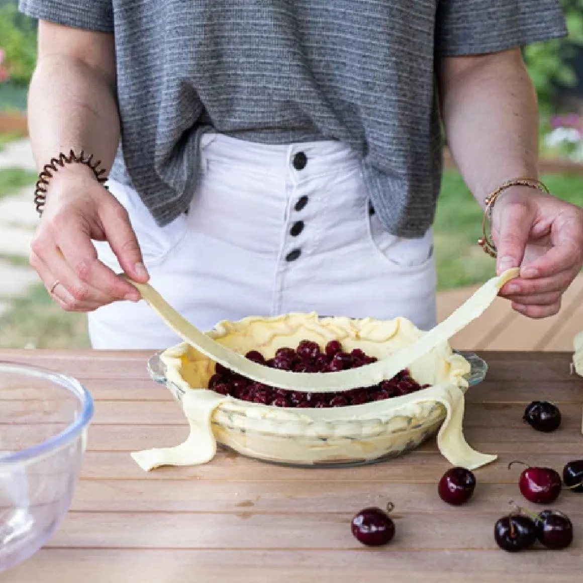 Pyrex Bake & Enjoy Taartvorm met Handgreep 26x23cm