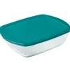 Pyrex Cook & Store Ovenschaal met Deksel 23x15x7cm