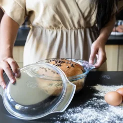 Pyrex 4-in-1 Ovenschaal Rond met Deksel 27x23x11cm