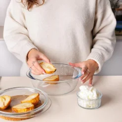 Pyrex 4-in-1 Ovenschaal Rond met Deksel 27x23x11cm