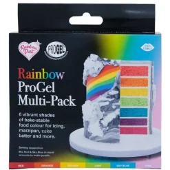 RD Kleurstof ProGel Rainbow Multipack Set/6