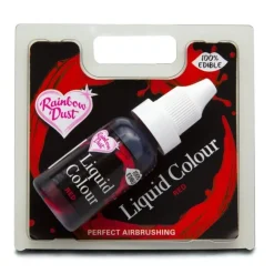 RD Liquid Colour Airbrush kleurstof Red 16 ml