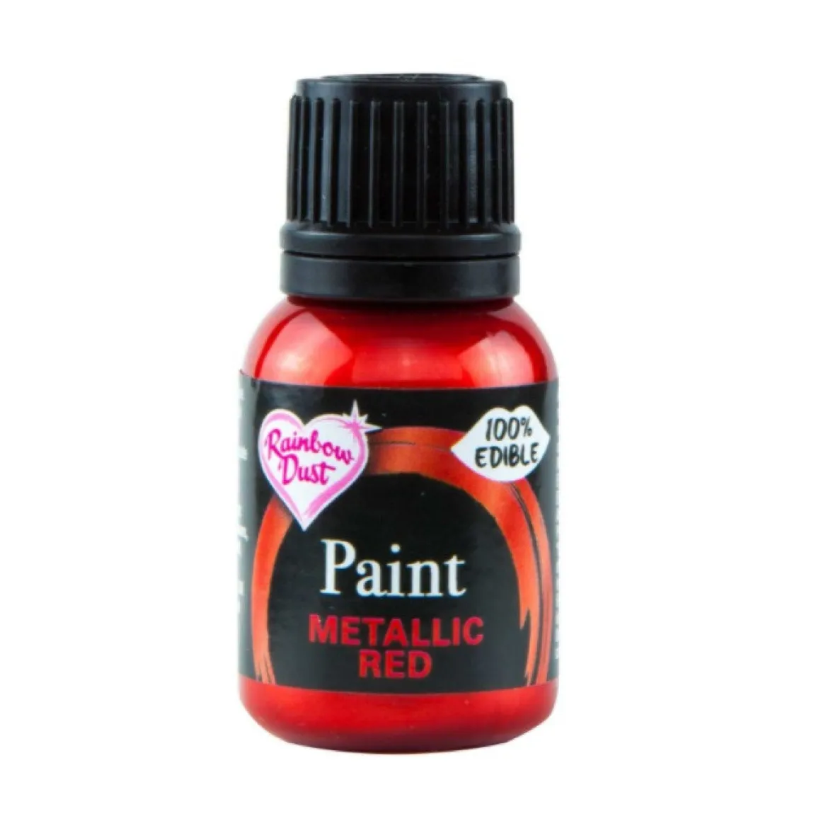 RD Metallic Food Paint Ruby Red 25ml
