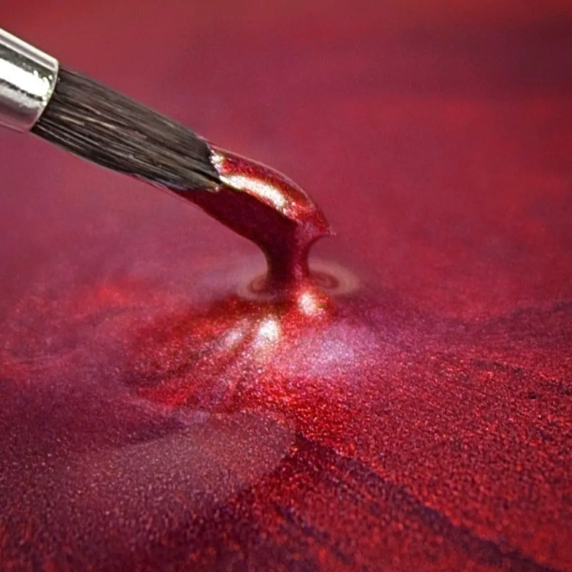 RD Metallic Food Paint Ruby Red 25ml