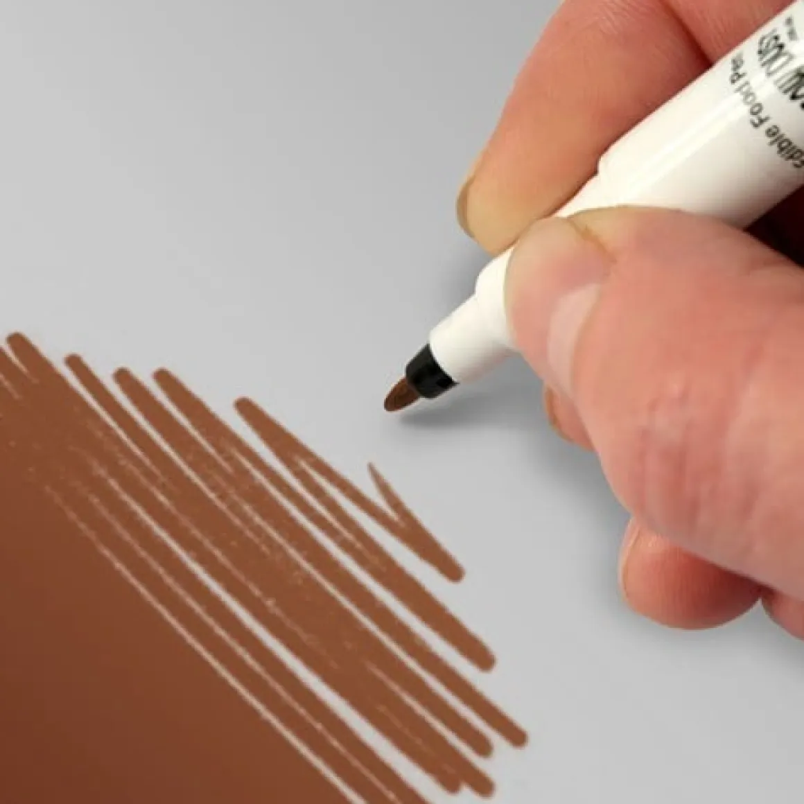 RD Stift eetbare inkt dubbelzijdig Chocoladebruin