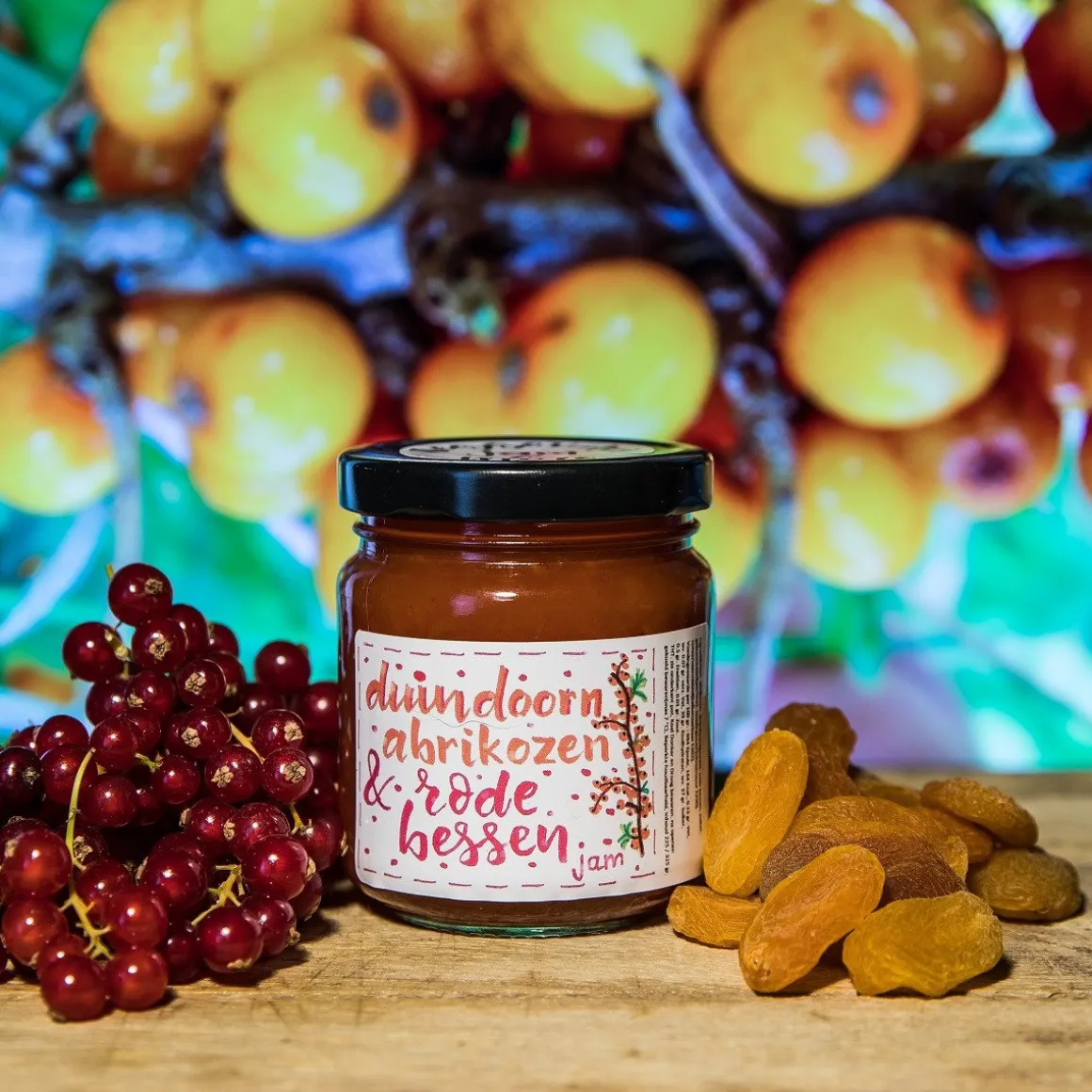 ReggeVallei Taartvulling Abrikozen-Rode Bessen 250g