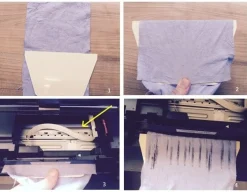 Reinigingsset voor transportwieltjes van de printer