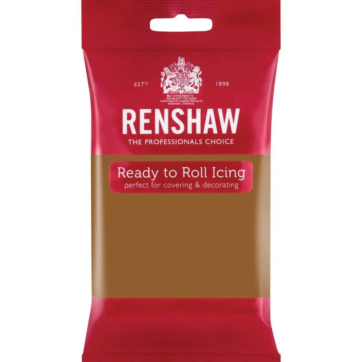 Renshaw Rolfondant Bruin 250g