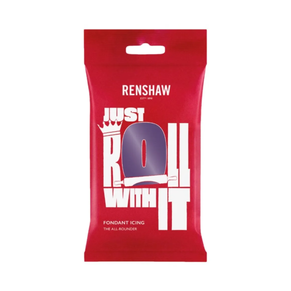 Renshaw Rolfondant Donker Paars 250g