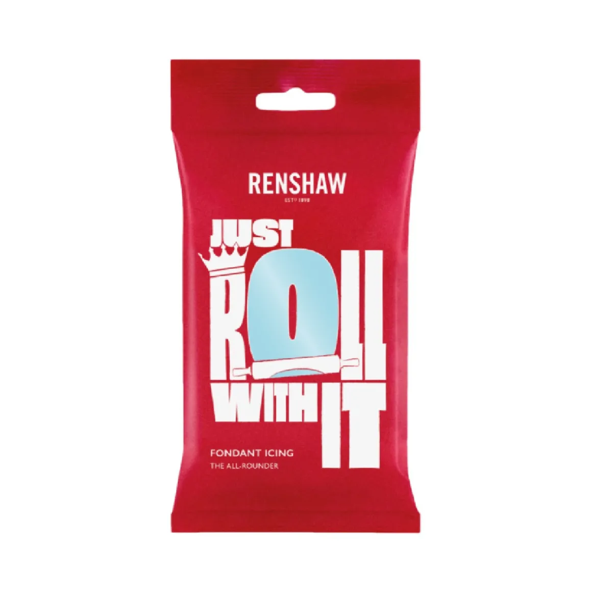 Renshaw Rolfondant Eenden Ei Blauw 250g