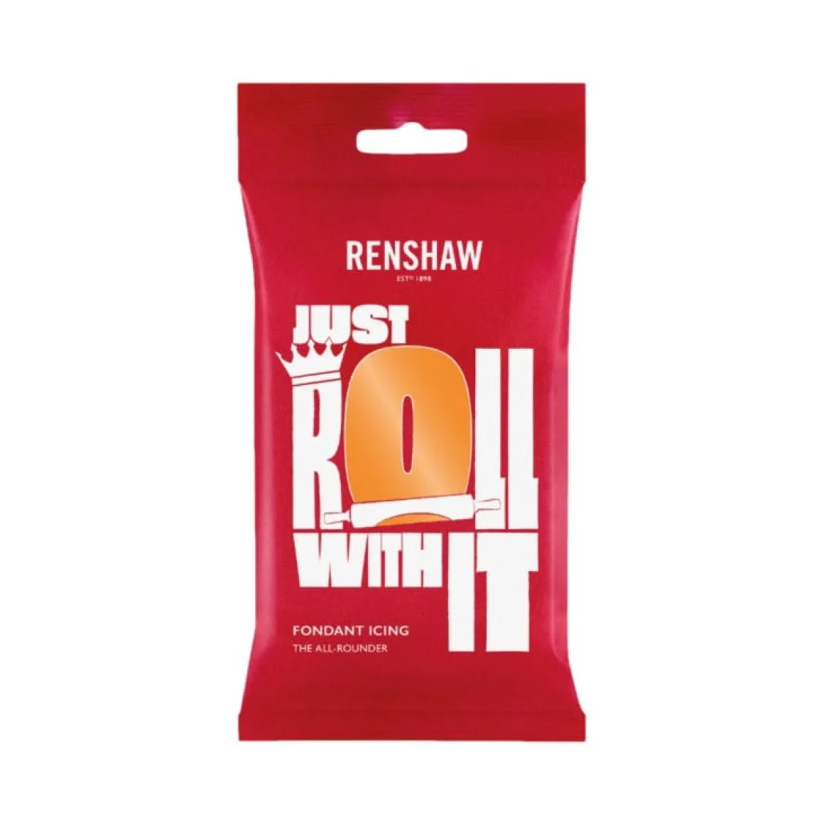 Renshaw Rolfondant Oranje 250g