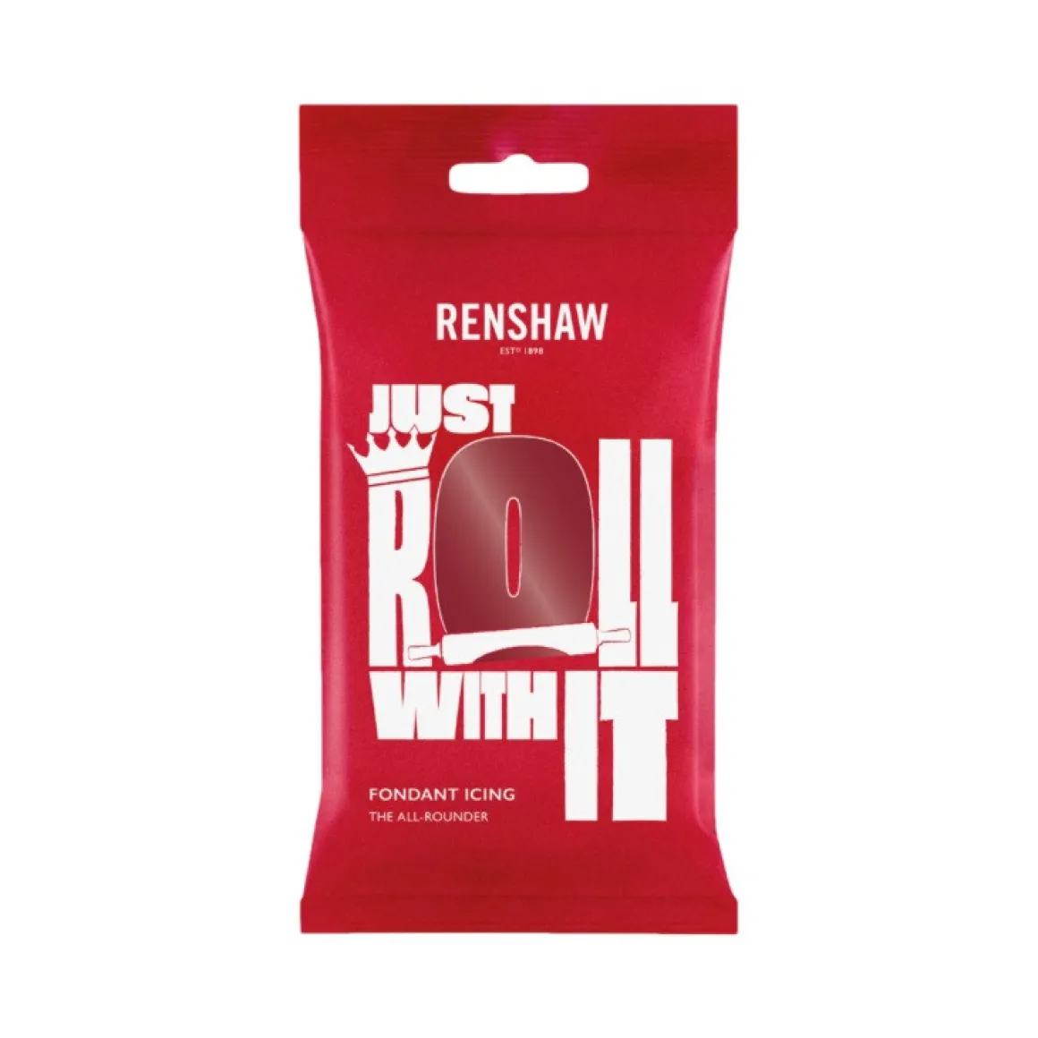 Renshaw Rolfondant Robijn Rood 250g