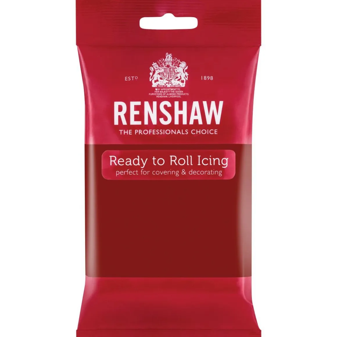 Renshaw Rolfondant Robijn Rood 250g