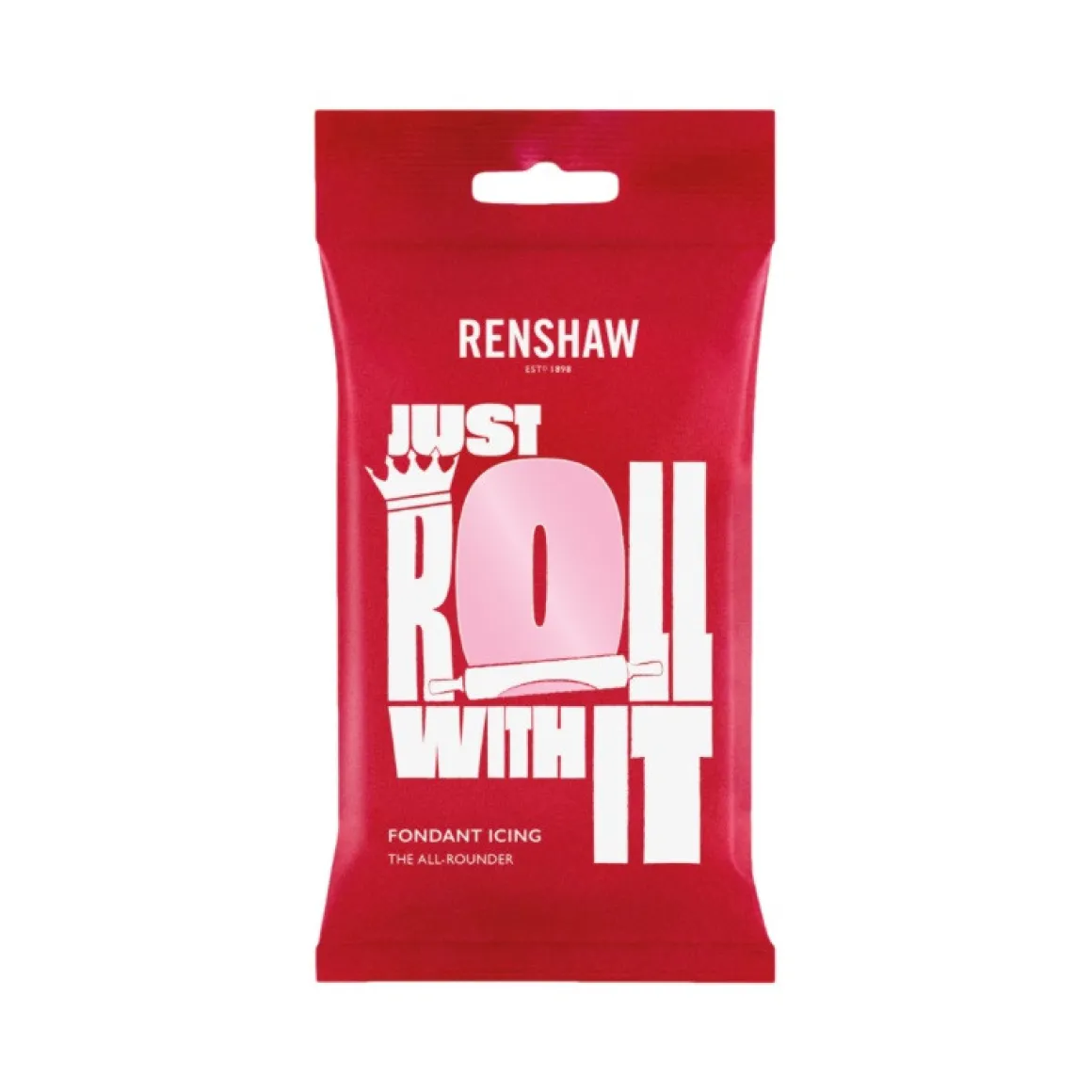 Renshaw Rolfondant Roze 250g