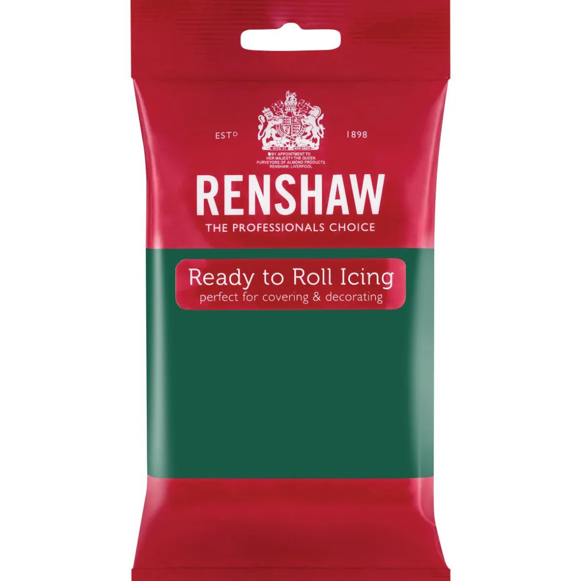 Renshaw Rolfondant Smaragd Groen 250g