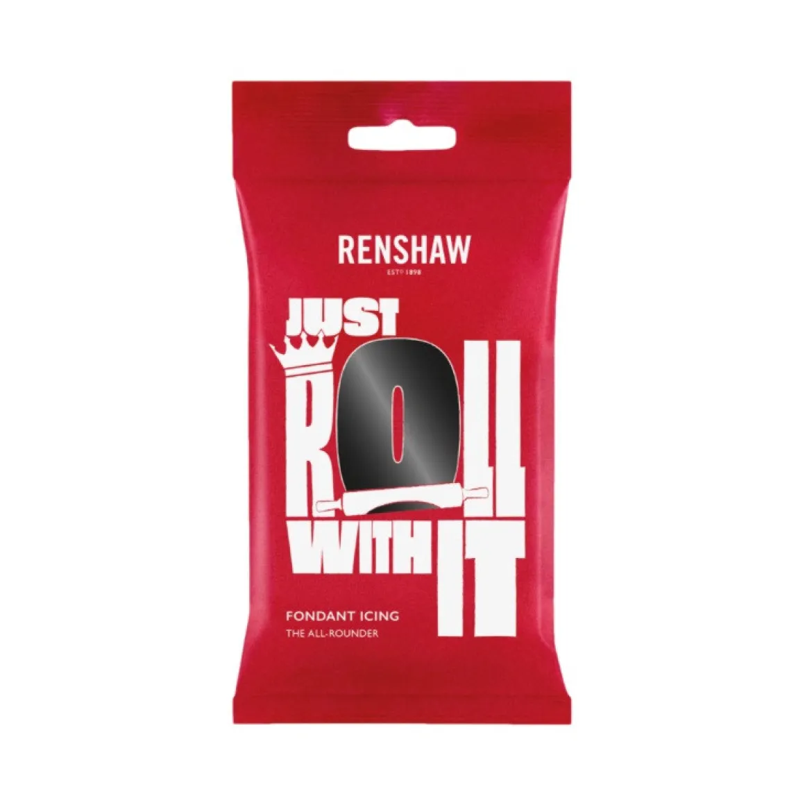 Renshaw Rolfondant Zwart 250g
