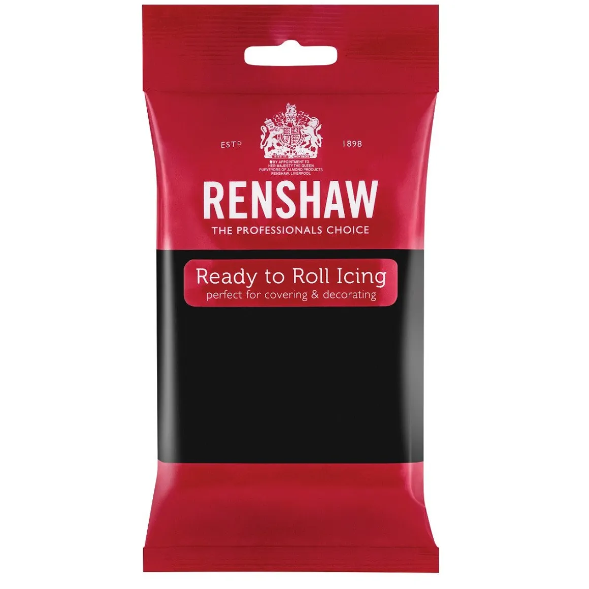 Renshaw Rolfondant Zwart 250g