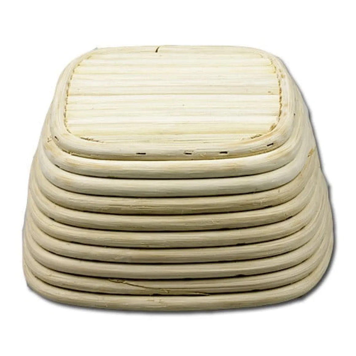 Rijsmandje Riet Vierkant 18x18cm (500 tot 750 gram deeg)