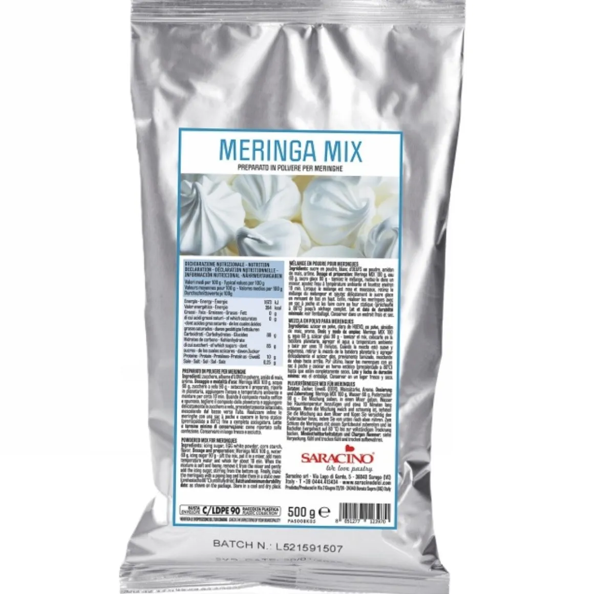 Saracino Meringue Mix 400g