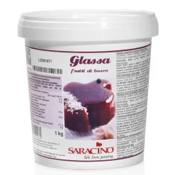 Saracino Mirror Glaze Bosvruchten 1kg