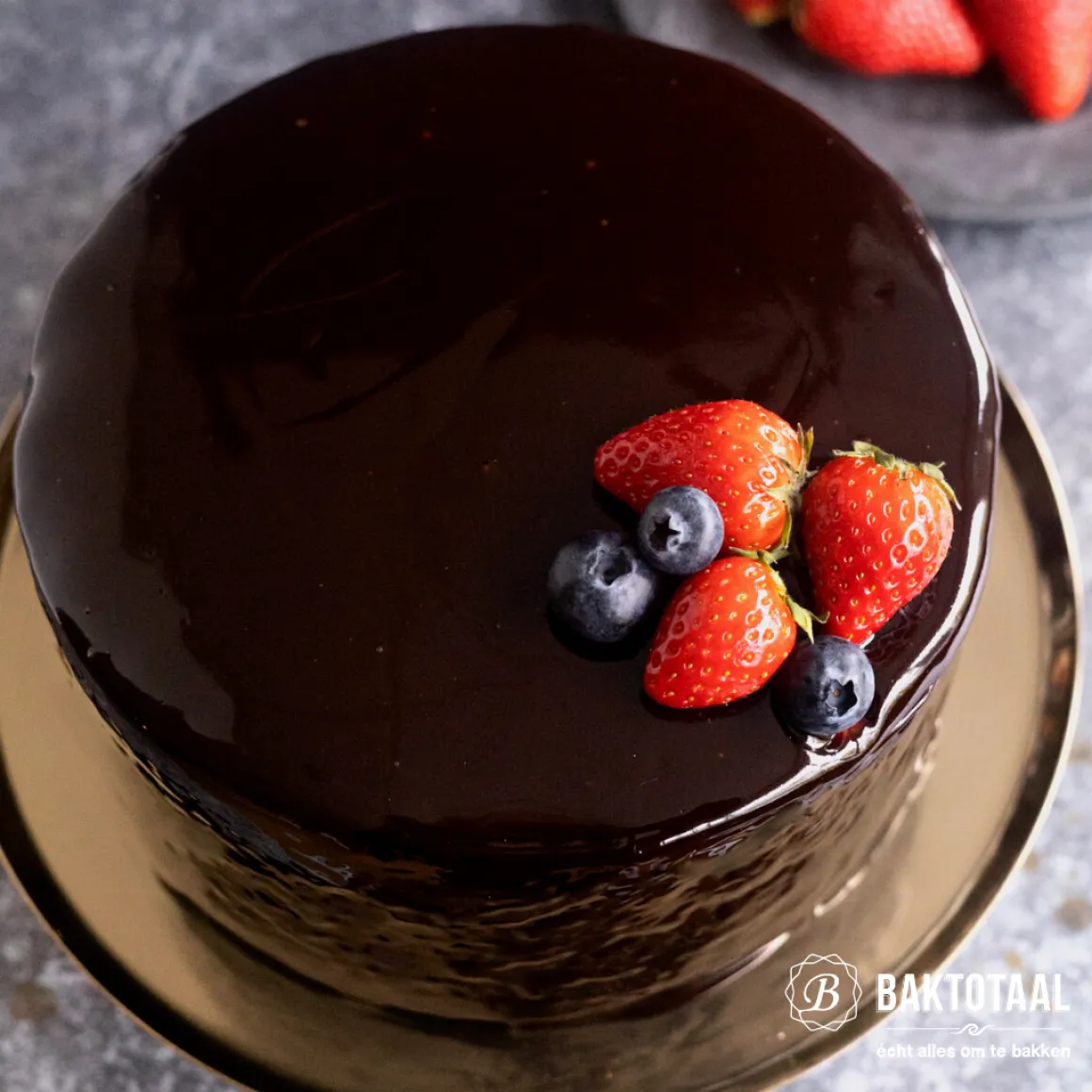 Saracino Mirror Glaze Pure Chocolade 1kg