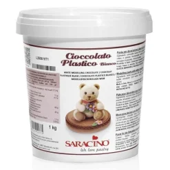 Saracino Modelleer Chocolade Wit 1kg