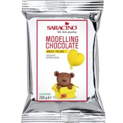 Saracino Modelleer Chocolade Geel 250g
