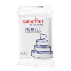 Saracino Rolfondant Wit (Top Paste) 250g