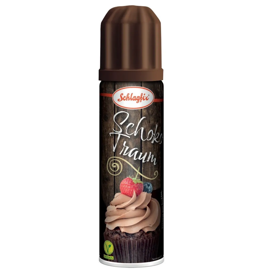 Schlagfix Plantaardige Chocolade Slagroom Spuitbus 200ml