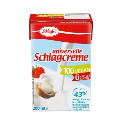 Schlagfix Plantaardige Slagroom Ongezoet 200ml